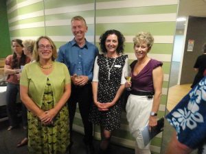 Glenda Fryer, Luke Nuie, Pippa Coom and Jenni Goulding 