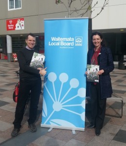 Station Sq drop in Pippa and Christopher